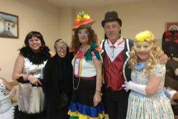 Fiesta de Carnaval en El Roque Azucarero (Foto TA)